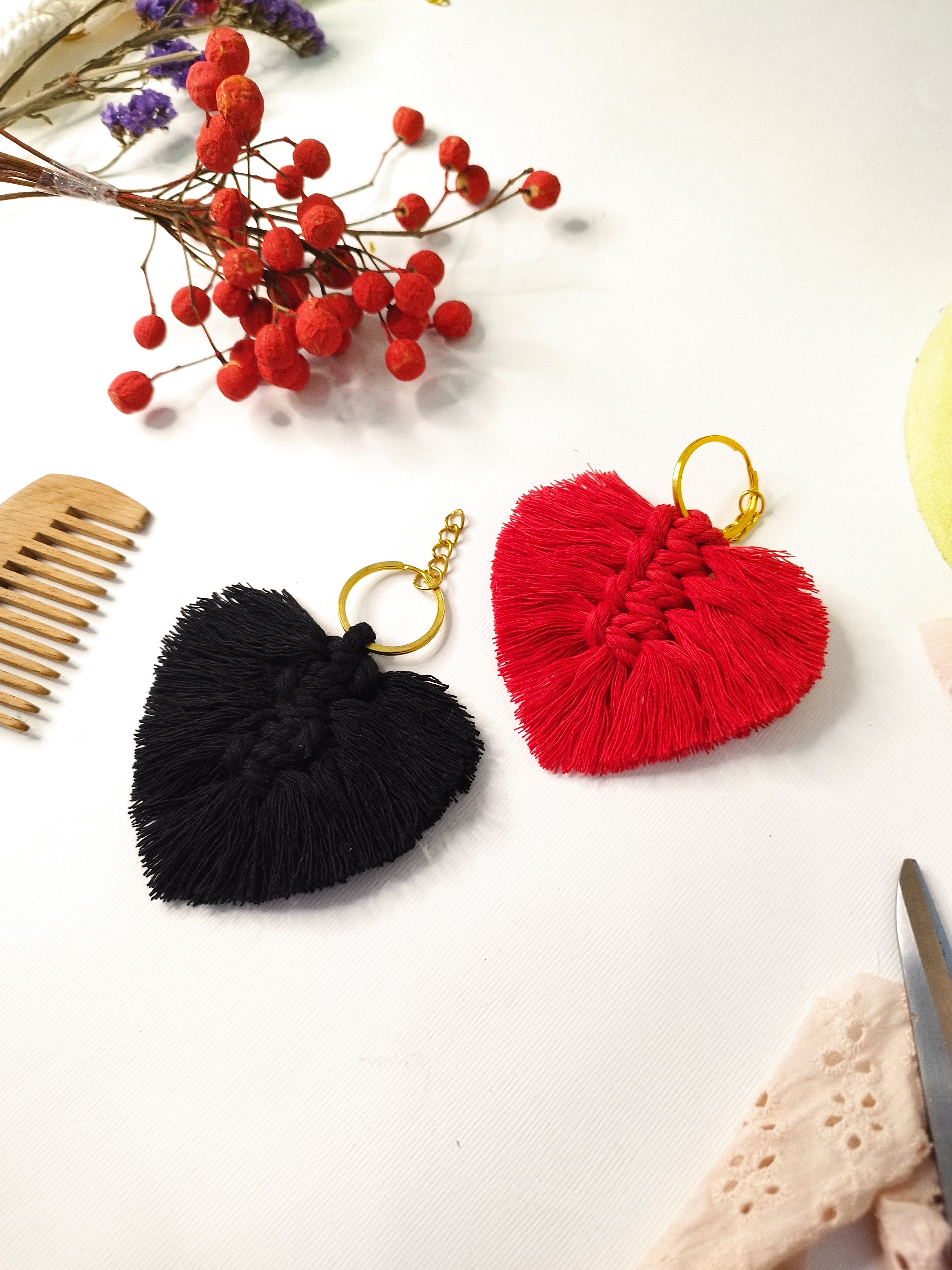 گیفت سرکلیدی برگ ساده